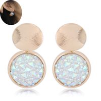 Fashion Sweet Ol Shiny Simple Personality Temperament Earrings main image 3