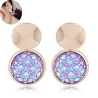 Fashion Sweet Ol Shiny Simple Personality Temperament Earrings sku image 2