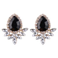 Resin Drop Earrings Creative Jewelry Accessories Alloy Diamond Earrings sku image 2