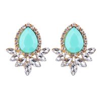 Resin Drop Earrings Creative Jewelry Accessories Alloy Diamond Earrings sku image 3