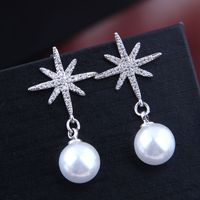 Korean Fashion Sweet Ol Flower Ball Ear Studs sku image 1