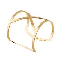 Occident Fashion Simple And Elegant Eight-shaped Openings Bracelet ( Alloy Gld ) Nhnnz0817 main image 3