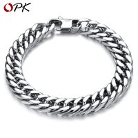 Titanium Steel Paint Bracelet (length 20cm Wide And 8mm) Nhop0724 main image 1