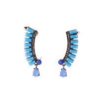 Occident Alloy Drill Set Earrings   Nhqd0018 main image 1