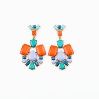 Occident Alloy Drill Set Earrings  Nhqd1398 main image 1