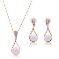 Occidental Alloy Rhinestones Earrings + Pendant  Nhxs0824 main image 1