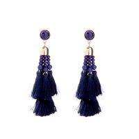 Nouveau Gland Boucles D'oreilles Pour Les Femmes Européen Et Américain De Mode Cool Ornement En Gros Longue Élégance Sauvage Rétro Boucles D'oreilles main image 1