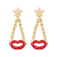 Fashion Alloy Plating Earring Geometric Nhqd4090 sku image 1