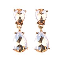 Fashion Imitated Crystal&cz  Earring Geometric (translucent Red)  Nhjq9416 main image 4