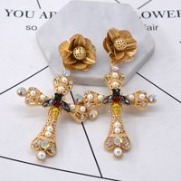 Fashion Alloy Plating Earring Geometric (a)  Nhnt0092 main image 3