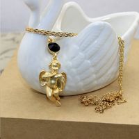Other Alloy Plating Necklace Cartoon (angel Section)  Nhnt0186 main image 1