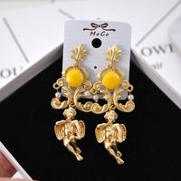Vintage Alloy Plating Earring Geometric (alloy)  Nhnt0258 main image 1