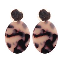 2017 Polyvalent Mode Nouvelle Couleur Acrylique Ovale Boucles D'oreilles Gouttes Pour Les Oreilles Gros main image 3