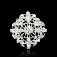 Fashion Alloy Plating Brooch Flowers (alloy Ab020-a)  Nhdr2158 main image 1