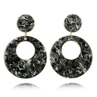 Fashion Acrylic  Earring Geometric (black)  Nhgy0828-black main image 2