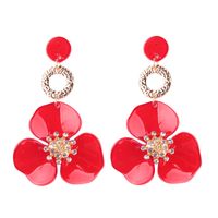 Fashion Acrylic  Earring Geometric (red)  Nhjq9673-red main image 2