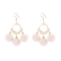 Fashion Alloy Plating Earring Geometric (beige 1019)  Nhxr1707-beige 1019 main image 2