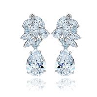 Fashion Alloy Plating Earrings  (white -04f01)  Nhtm0012-white -04f01 main image 1