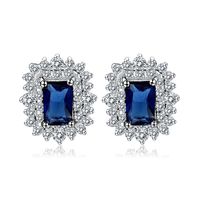 Fashion Zircon Plating Earrings  (white -04d01)  Nhtm0029-white -04d01 main image 4