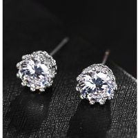 Korea Alloy Plating Earrings Geometric (alloy)  Nhlj3617-alloy main image 1