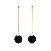 Fashion Alloy Plating Earrings  (black -1)  Nhqd4320-black -1 main image 1