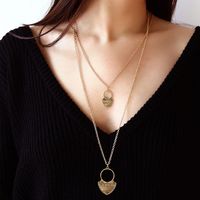 Fashion Alloy Plating Necklace Geometric (alloy 0108)  Nhxr1701-alloy 0108 main image 2