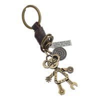 Vintage Leather  Keychain  (photo Color)  Nhpk1203-photo Color sku image 1