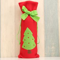Fashion Cloth  Christmas Utenciles  (green Knot Wine Bag Elderly)  Nhhb0165-green Knot Wine Bag Elderly main image 4
