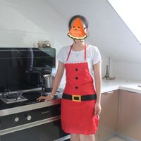 Fashion Other  Christmas Utenciles  (red Apron Adult Models)  Nhhb0188-red Apron Adult Models main image 1
