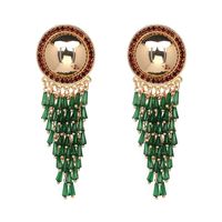 Nouvelle Européen Et Américain Personnalisé Boucles D'oreilles Style Ethnique Spécial Boucles D'oreilles De Haute Qualité Alliage Ornement Yiwu D'approvisionnement D'usine En Stock Vente Directe main image 3