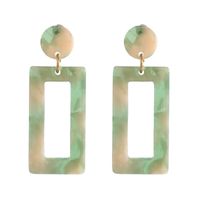 Other Other  Earring Geometric (green)  Nhjj3620-green main image 1
