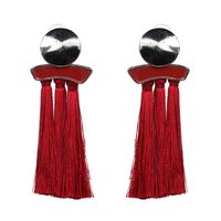 Fashion Alloy  Earring Geometric (red)  Nhjj3682-red main image 1