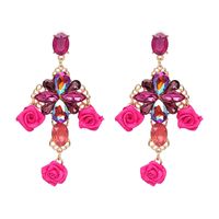 Other Alloy  Earrings Geometric (pink)  Nhjj3698-pink main image 1
