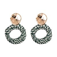 Fashion Alloy  Earring Geometric (brown + Color)  Nhjj3737-brown + Color main image 9
