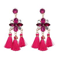Other Imitated Crystal&cz  Earrings Flowers (50418 Color)  Nhjj3786-50418 Color main image 4