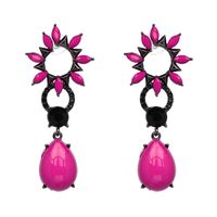 Other Beads  Earrings Flowers (red)  Nhjj3827-red main image 8