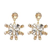 Other Imitated Crystal&cz  Earring Flowers (yellow)  Nhjj3868-yellow main image 1