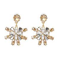 Other Imitated Crystal&cz  Earring Flowers (yellow)  Nhjj3868-yellow main image 2