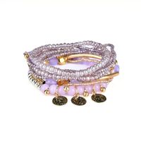 Européen Et Américain Rétro Bohème Bracelet Océan Style Multi-couche Perlé Fait Main Bracelet  Eaby Vente Chaude main image 1