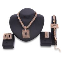 Occident And The United States Alloy Plating Necklace Set (18k Alloy / 61164341)  Nhxs1282 main image 2