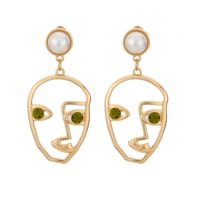 Occident And The United States Alloy  Earring (green)  Nhgy0225 main image 3
