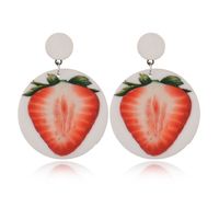 Korea Style Acrylic  Earring (red)  Nhbq0872-red main image 2