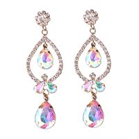 Europe And The United States Alloy Rhinestone Earring (ab Color) main image 3