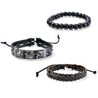 Occident And The United States Artificial Leather  Bracelet (61178116)  Nhlp0766-61178116 main image 2