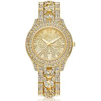 2018 Neue Gypsophila Stahl Gürtel Uhr Strass Volle Diamant Damen Uhr Mode Studenten Uhr Außenhandel E-commerce-versorgung main image 1