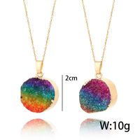 Europe And The United States Alloy Plating Necklace (colorful Color Teeth Small)  Nhgy0613-colorful Color Teeth Small main image 2