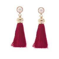 Occident And The United States Alloy Plating Earring (b0683 Rose Red)  Nhxr1454-b0683 Rose Red main image 3