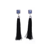 Occident And The United States Linen Rhinestone Earring Nhqd3987 sku image 1