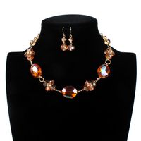 Occident And The United States Beads  Necklace (orange)  Nhct0024-orange main image 1