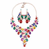 Alloy Fashion Sweetheart Necklace  (red) Nhjq9901-red main image 6